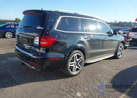 2017 Mercedes-Benz Gls 550 4Matic из США, поврежденный, VIN 4JGDF7DE1HA826470